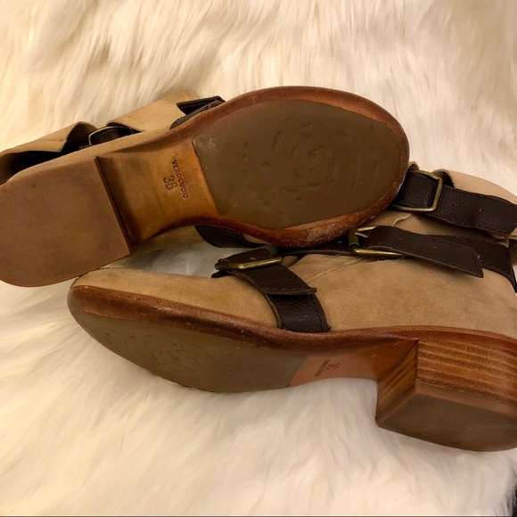 Modern Vintage Genuine Leather Ankle Boots - Size 36 (5.5-6) - Picture 5 of 8